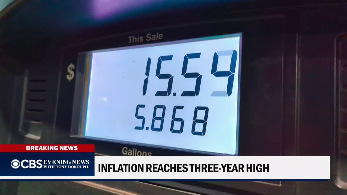 Inflation accelerated in April to an annual rate of 3.8%, the highest since May 2023, as the Iran war pushed up energy costs and raised prices across the economy. "I don't think about American financial situation, I don't think about anybody," President Trump said. "I think about one thing - you cannot let Iran have a nuclear weapon."