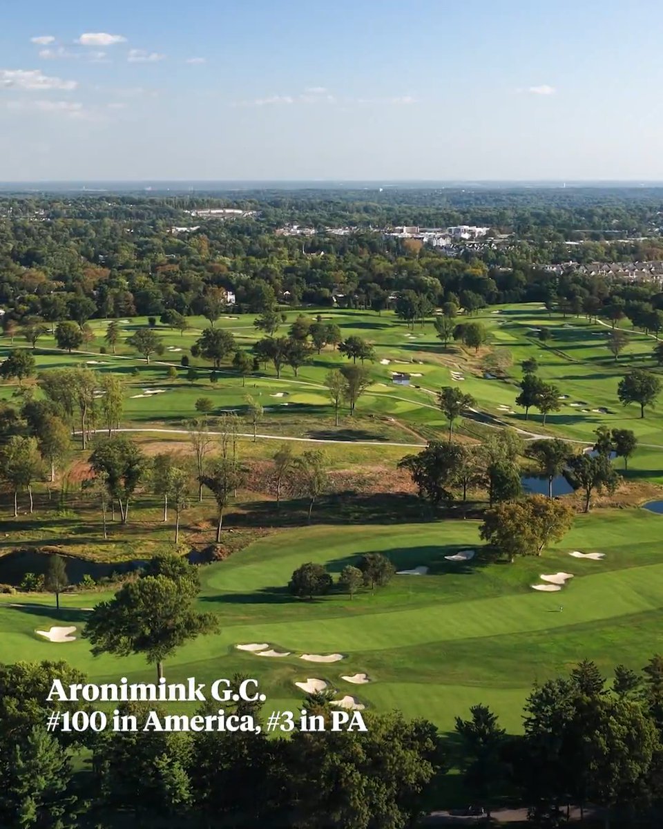 Philadelphia might be the most underrated golf city in America. Hear us out. 👇