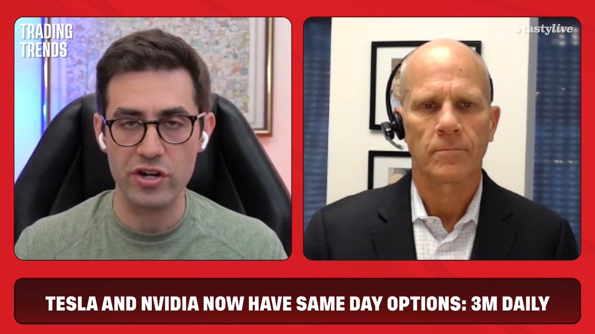 Three million 0 DTE contracts traded in $SPX every single day. That is 62% of all daily volume in the most liquid options market on the planet. It started with indexes. Now Tesla, Nvidia, Apple and Amazon all have Monday and Wednesday expirations and traders piled in immediately. The way people use options has completely changed. Christopher Vecchio, CFA and Cboe VP Henry Schwartz on what comes next:
