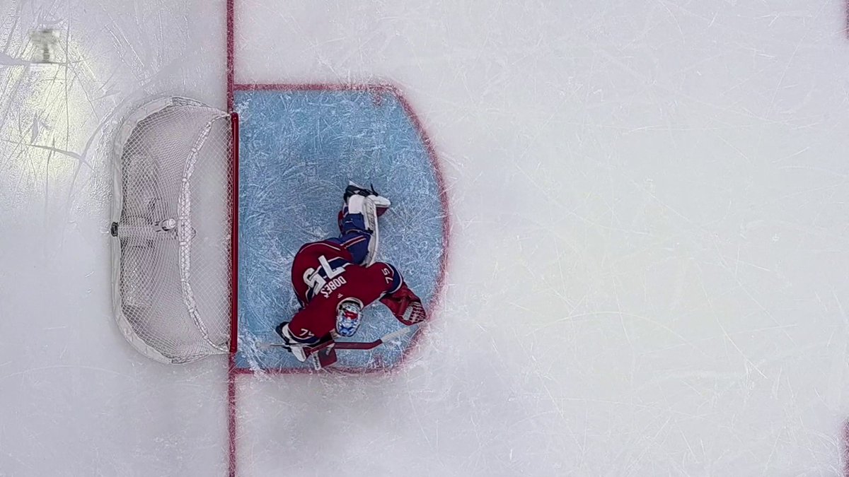 THE BANK IS OPEN FOR TAGE 😅 Tage Thompson scored off the boards from mid-ice to tie Game 4 up 😳