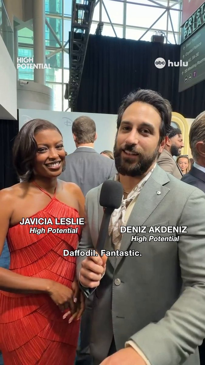 Shouting it out at the #DisneyUpfront! 📣
