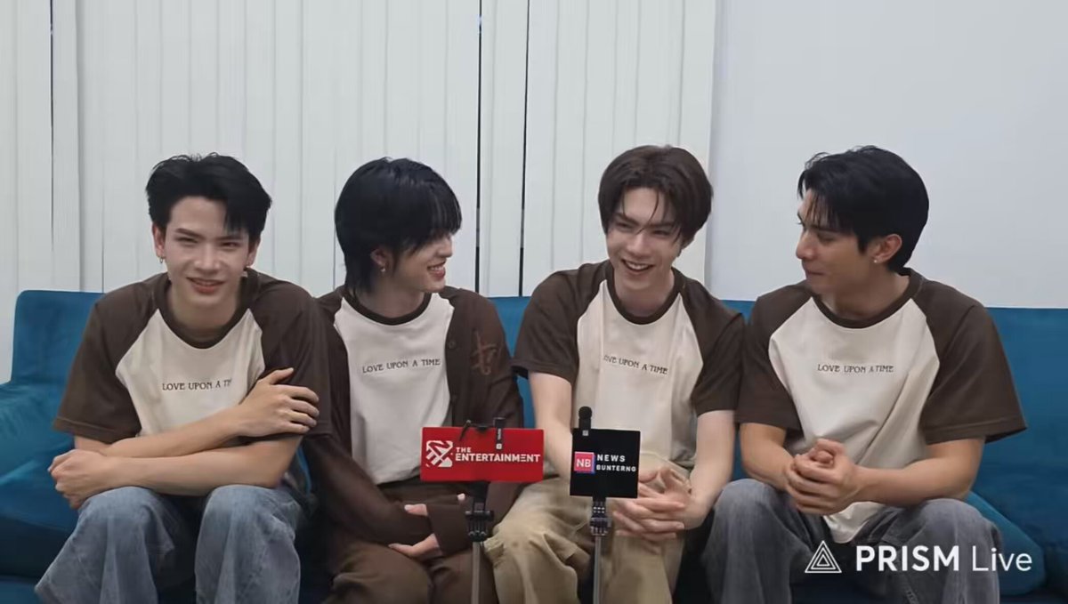 About their skinship 🤯 #netsiraphop #jj_rcp #NETJJ #เน็ตเจเจ P'Kim spilled that these two always recharge/refill each other while on set. During breaks, Net would always go sit beside JJ and hold his hand. N: Recently, I’m not the one who starts it anymore. He’ll come to me and open his palm up, and then I know I have to hold his hand. JJ: Honestly, I was the one who started it from the very beginning. I’m kind of addicted to skinship. At first, P’Net wasn’t brave enough to do that. He didn’t know whether he could do skinship with me or not. N: I was brave! JJ: Since I’m addicted to skinship, and he is as well, we’re always holding hands. For me, it’s like recharging Net. Q: Why did you think he wasn’t brave enough? JJ: Because I’m really into skinship, and I wanted him to know he could do that with me. But I thought he was being respectful toward me since we had just gotten to know each other.