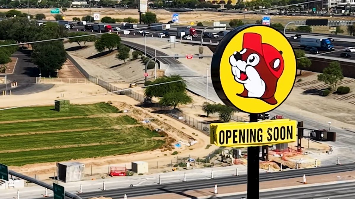 Coming Soon! The first Buc-ee's Beaver in Arizona opens June 22 in Goodyear. Will we see you there? #CityofGoodyear #GoodyearAZ #Bucees