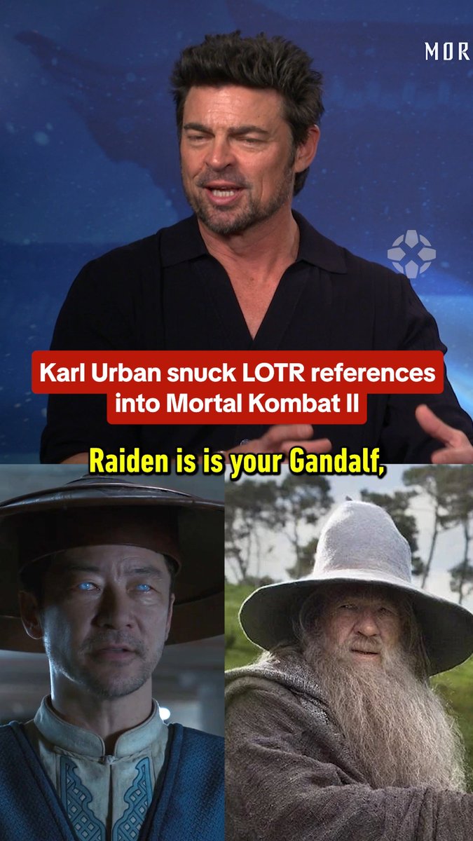 Karl Urban on referencing Lord of the Rings in Mortal Kombat II: