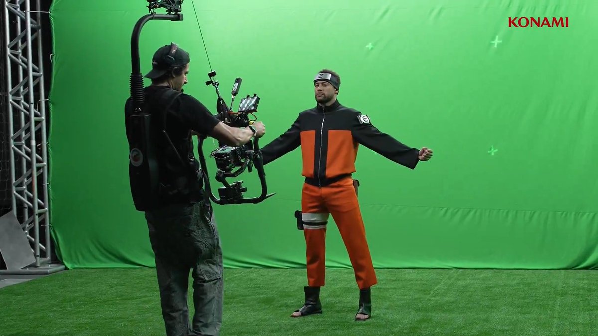 ネイマール選手がうずまきナルトに！？ 撮影の舞台裏を大公開！ 『NARUTO-ナルト- 疾風伝』コラボスペシャルトレーラーのメイキング映像を公開！ ナルトの衣装を身にまとったネイマール選手の貴重な姿をご覧ください👏 #eFootball #イーフト