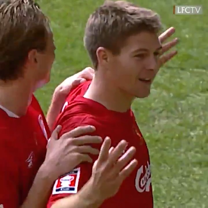 ๐ด๓ ง๓ ข๓ ฅ๓ ฎ๓ ง๓ ฟ๐ 20 years ago today, Steven Gerrard scored this goal against West Ham in the FA Cup final. ๐ฎโ๐จ Gerrard: "My favourite goal? West Ham. FA Cup final. 2006." ๐