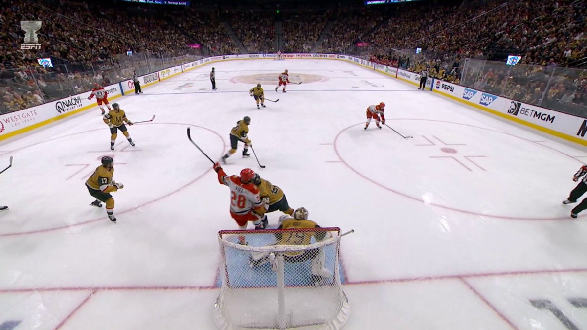 TOP SHELF BEAUTY TO TIE IT LATE FOR ANAHEIM 🤯 Watch the end of Ducks-Golden Knights on ESPN and the ESPN App 🏒