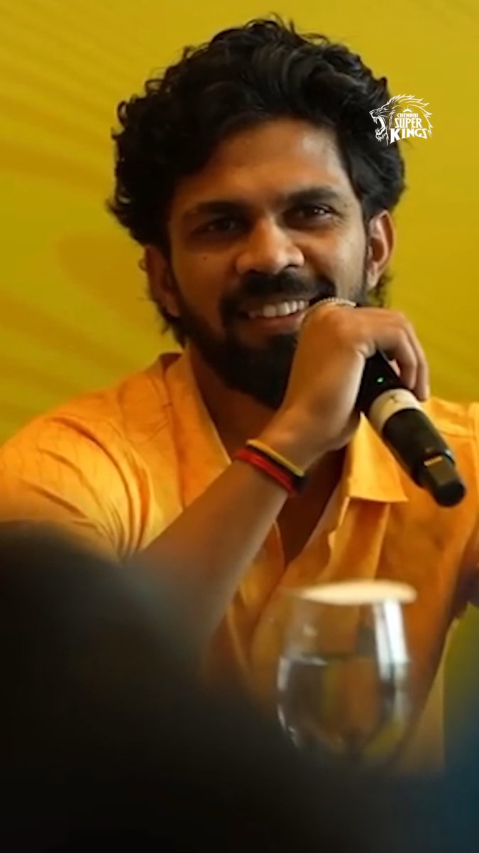 Not scared of bowlers anymore! 😂 Watch #LionsPress now Link : #WhistlePodu #Yellove