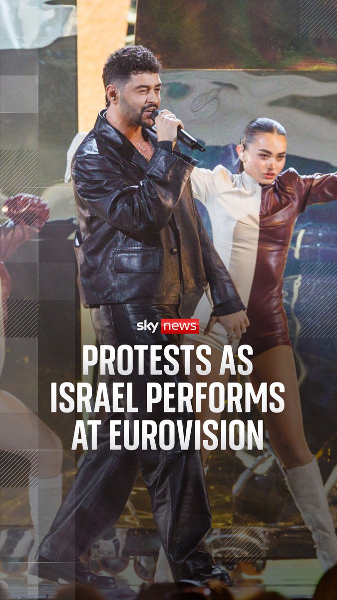 Allowing Israel to perform at Eurovision has proved controversial yet again - but do the artists represent their government or should they be seen as separate? Some argue that the focus of Eurovision should only be the music, but others say allowing Israel to compete looks like indifference to atrocities their military is accused of. Sky's Katie Spencer reports. 🔗