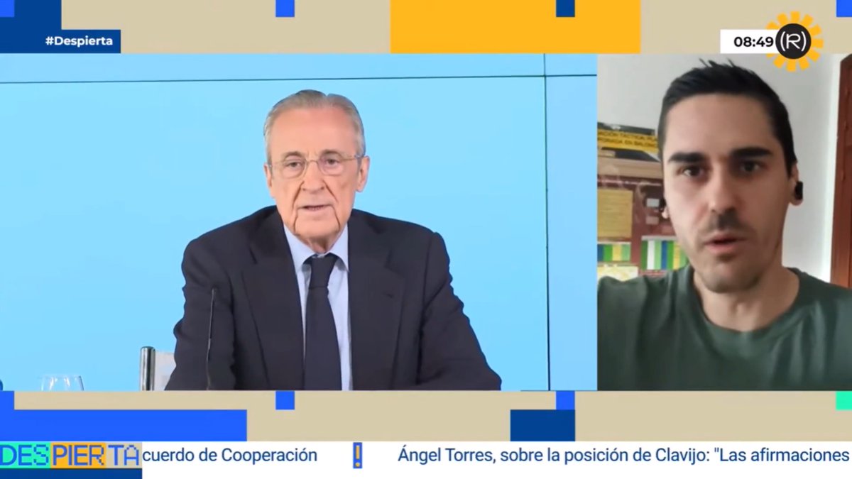 "Se ha demostrado en público cómo actúa Florentino Pérez: un mafioso, un machista, un racista incluso" Fonsi Loaiza nos habla del presidente de ACS y del Real Madrid 👇🏽 📺 DESPIERTA!