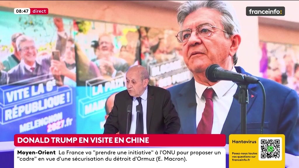 🔴 "Taiwan, c'est la Chine" a déclaré Jean-Luc Mélenchon ➡️ "La France a reconnu la Chine comme une seule Chine depuis très longtemps, elle n'a pas attendu M. Mélenchon pour le faire", dit Jean-Yves Le Drian, ancien ministre des Affaires étrangères