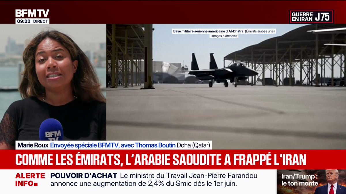 L'Arabie saoudite et les Émirats arabes unis ont mené des frappes secrètes contre l'Iran fin mars