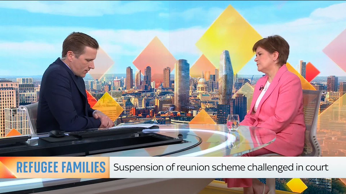 'People watching the scenes in Downing Street, all of the psychodrama there, will wonder who is running the country?' Sky's Wilfred Frost speaks to Nicola Sturgeon about how and why she stood down as First Minister of Scotland and what the PM might be thinking.