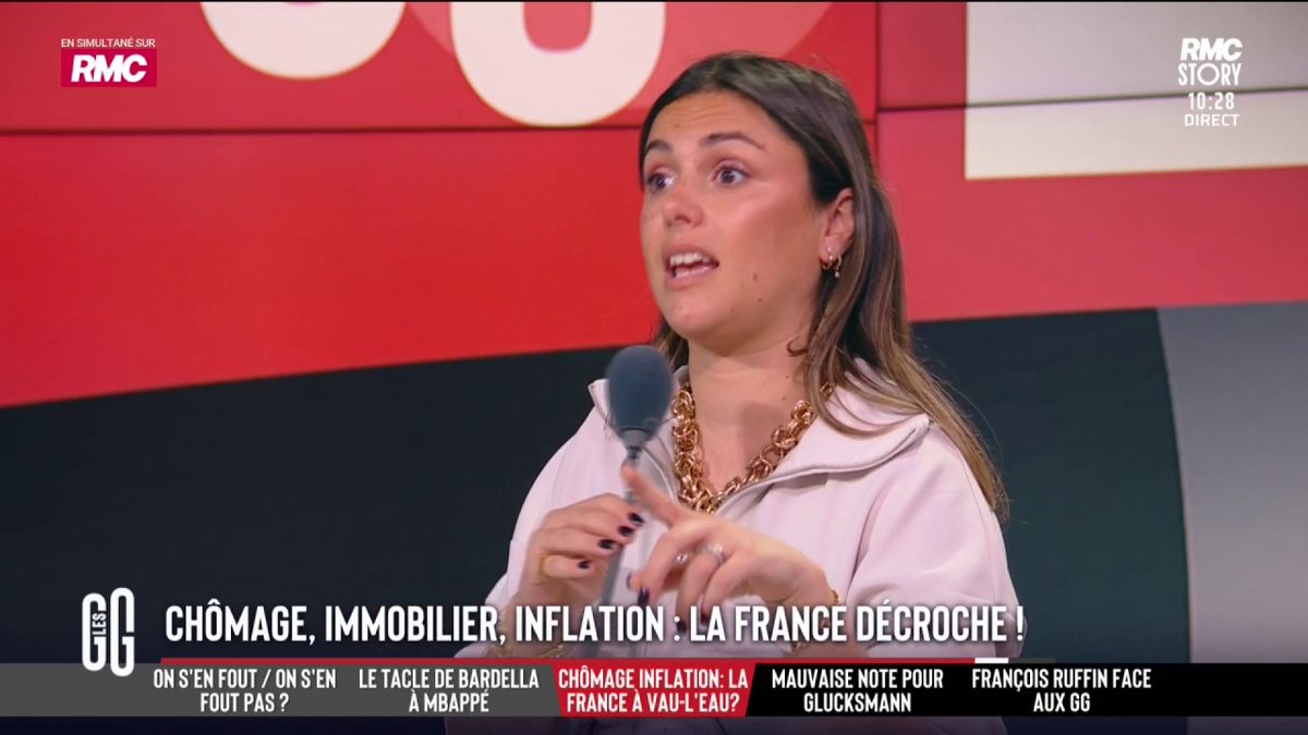 🗣️ Laura Warton Martinez : "Faut arrêter de mettre la faute sur l'Ukraine, le Covid, Ormuz... c'est le gouvernement qui met le pays à feu et à sang. La dette, le logement, le chômage qui explose, c'est leur faute. Ils doivent prendre leurs responsabilités et faire un mea culpa." #GGRMC