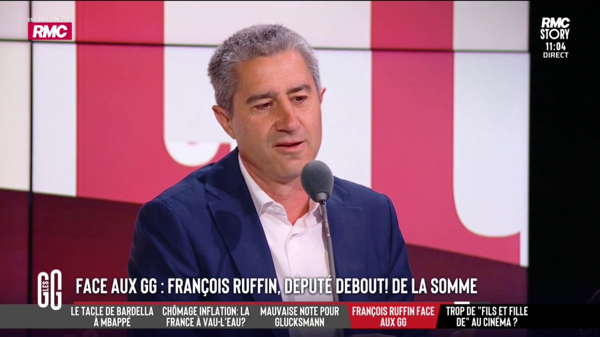 🗣️ François Ruffin : "J'ai pas détourné de fonds, j'ai pas touché d'argent de Kadhafi, j'ai pas fait l'ENA ni Sciences Po... j'ai un handicap. Mais j'ai eu une petite entreprise pendant 20 ans sans déficit, je pense que c'est bien pour la France." #GGRMC