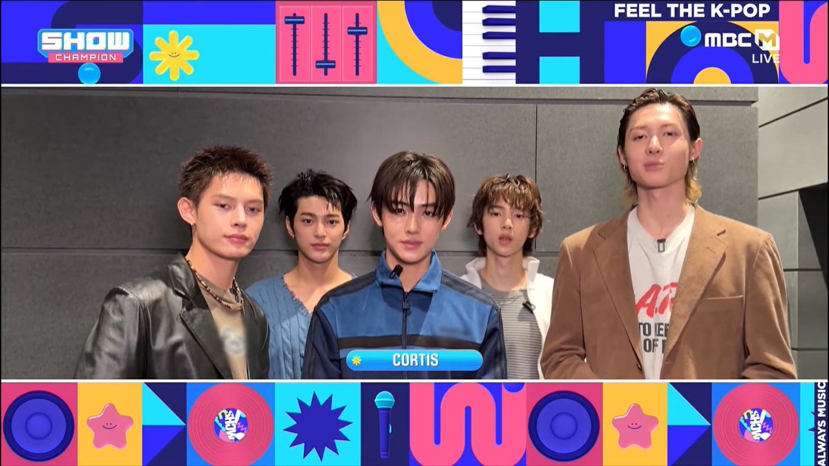 🏆 CORTIS’ “REDRED” earns its third win on today’s Show Champion. Congrats to CORTIS and COER! 🥳 #CORTIS3rdWin #REDRED3rdWin #CORTIS #코르티스 (260513)