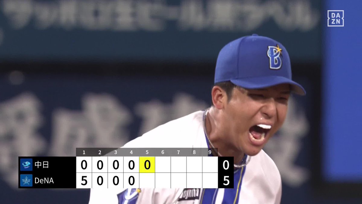 衝撃の本拠地デビュー イマキュレート(三者連続三球三振)達成！ 島田舜也が5回無失点でプロ初勝利の権利 ⚾️DeNA×中日 #baystars #だったらDAZN