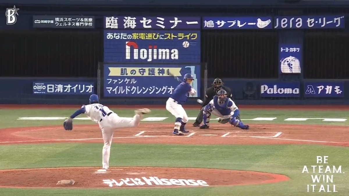 #島田舜也 選手は6回一死満塁のピンチを迎えるも、2者連続三振と気迫の投球でピンチを切り抜ける👍👍 6回表 DB 5 - 0 D #baystars