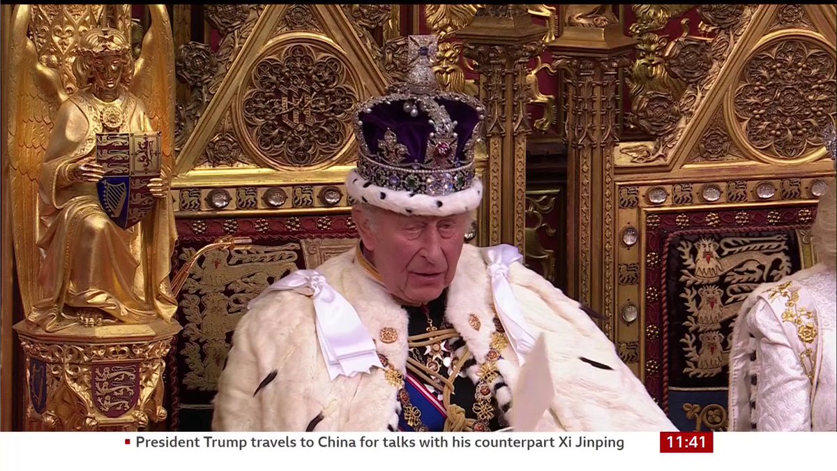 The King says a bill will be brought forward to raise standards in schools and introduce generational reforms of the SEND system “My ministers believe ever child should have the chance to succeed to the best of his or her ability,” he says Follow live: