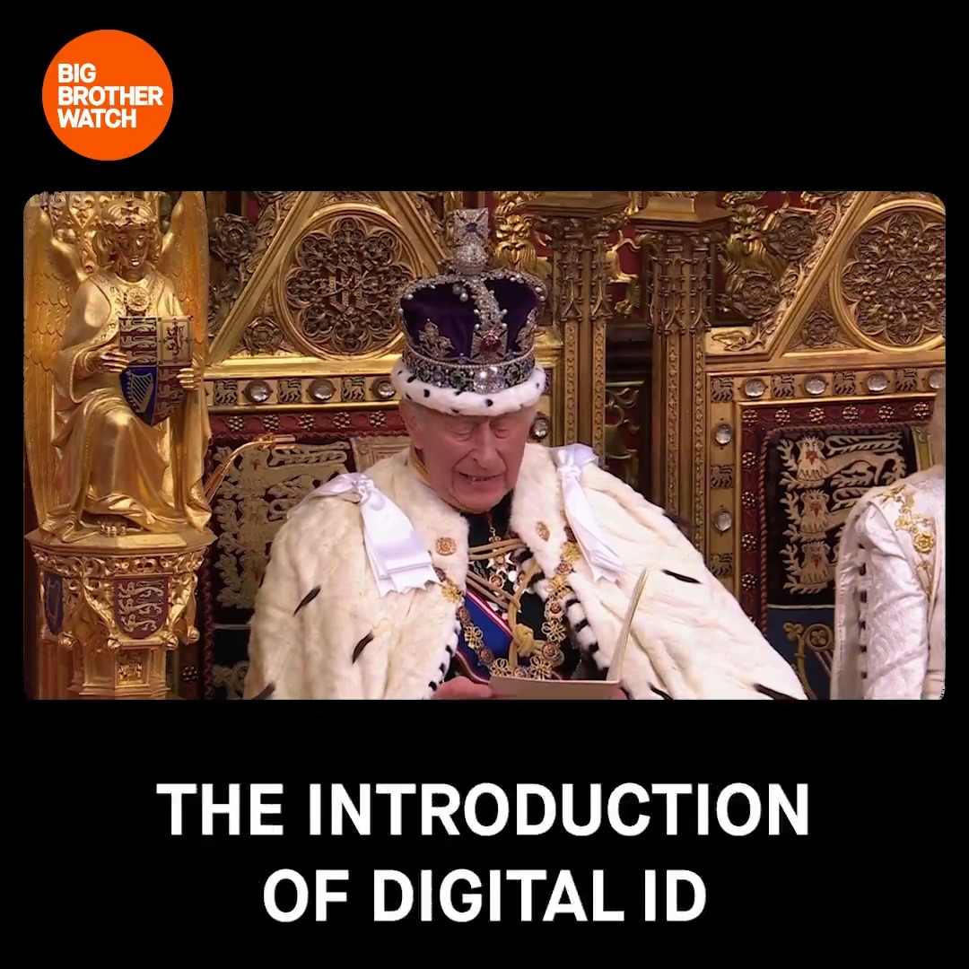 🚨Breaking: The King has just announced the Government will "proceed with the introduction of digital ID" We're prepared to fight back harder than ever. #No2DigitalID⤵️