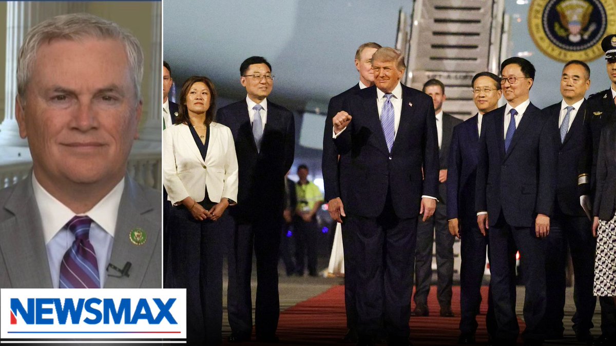 “China knows that President Trump means business, that he’s not a pushover like the last president was. So he’s coming in here with a lot of leverage.” — Rep. James Comer on the high-stakes summit between President Trump and China’s Xi Jinping Sharla McBride