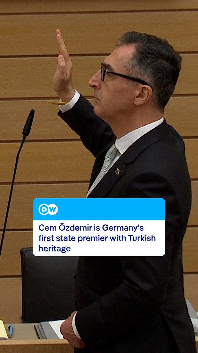 Cem Özdemir takes office as Baden-Württemberg’s premier — and makes political history in the process.