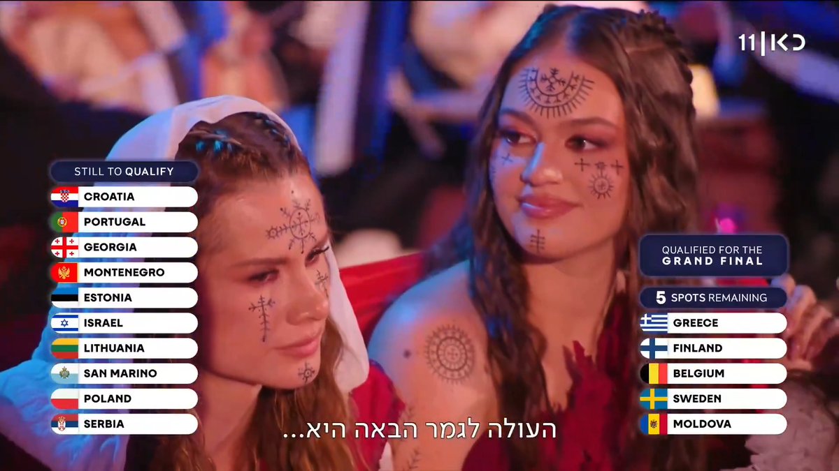 WATCH: The moment Noam Bettan found out that he would move on to the #Eurovision final 🇮🇱