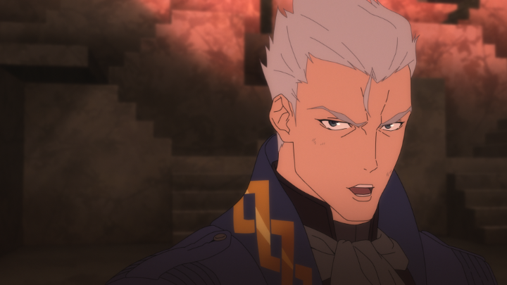 Don't get between Vergil and his sword. DEVIL MAY CRY Season 2 is now playing.