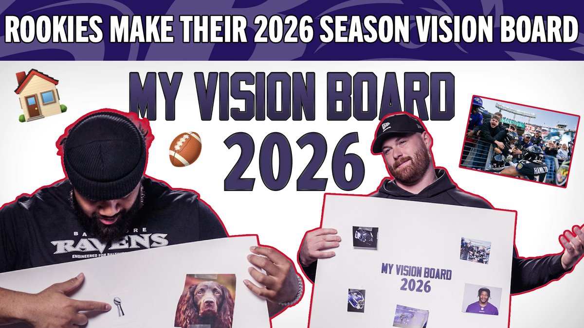 "You have to put your QB on there!" Rookies make their vision boards for their rookie seasons 🥹
