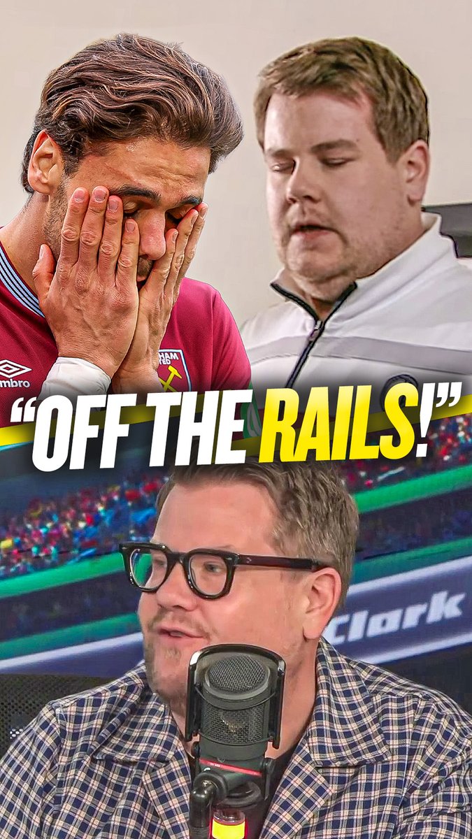 🤬 "Maybe we wouldn't be in this position if when you came in..." 👀 "If [Nuno leaves] it should be Scott Parker." James Corden reveals Smithy's rallying cry to West Ham amid their relegation scrap with Spurs.