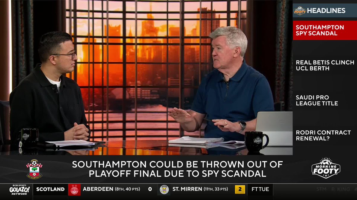 "Middlesbrough, if they can prove this is systemic, then that makes it a lot more of a serious charge. It's an unprecedented situation." 😳 Geoff Shreeves discusses the ongoing Southampton spying allegations ahead of the EFL Championship final on May 23 👀