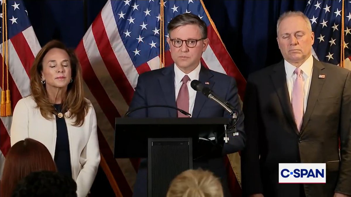 Q: "Yesterday, the President was asked if Americans' financial concerns were motivating him to make a deal with Iran. His response was 'I don't think about Americans' financial situations.'" .Speaker Mike Johnson: "The President thinks about Americans' financial situations."