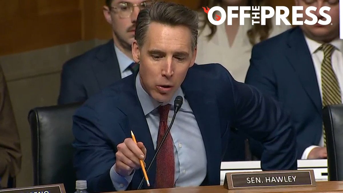 🚨WATCH: Josh Hawley CALLS OUT Dr. Anthony Fauci for "intervening behind the scenes" to hinder investigations into the COVID-19 "cover-up." "And then people wonder, gee, why are the American people ... not trusting of elected officials? I wonder!"