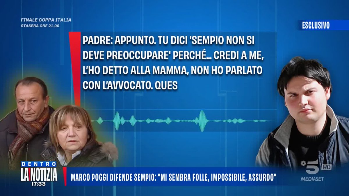 Un'intercettazione tra Marco Poggi e i genitori, cosa ne pensate? #DentrolaNotizia