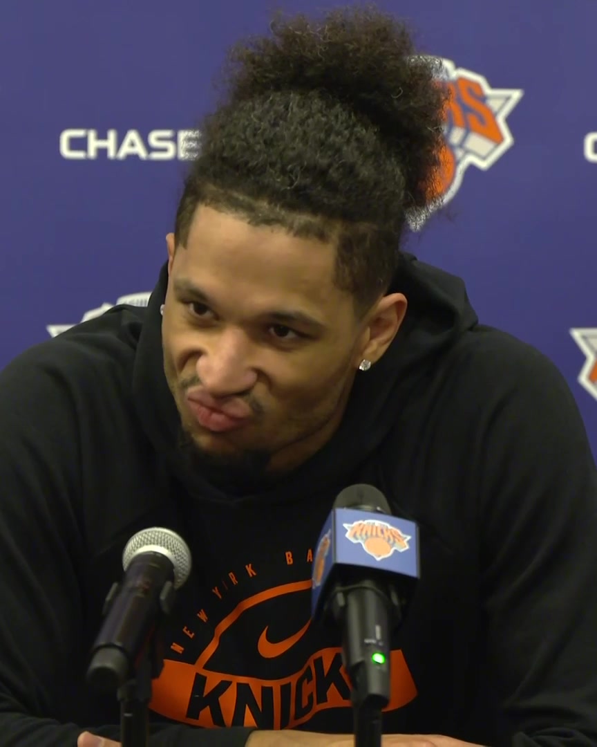 Josh Hart prays for the Knicks' health and protection before every game He was praying when he recently got imaging on his hand and notes that "for what it is, I can play with it"