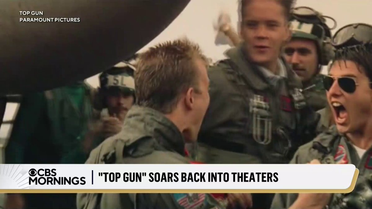 40 years ago, "Top Gun," starring Tom Cruise, became the defining blockbuster of a generation. To celebrate its anniversary, the film and its sequel, "Top Gun: Maverick," are returning to AMC theaters nationwide for one week.