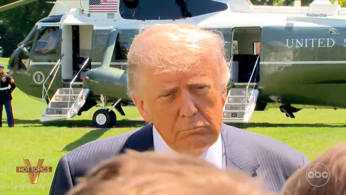 TRUMP: I DON’T THINK ABOUT AMERICANS’ FINANCES: 'The View' co-hosts react to Pres. Trump's recent remarks about affordability.