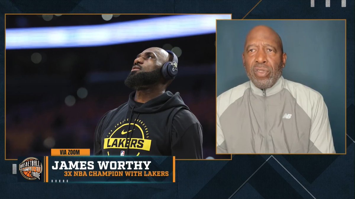 "I think they definitely need to make some changes. I don't think you could run it back with the same Western Conference teams that are gonna get stronger." – James Worthy on the #Lakers