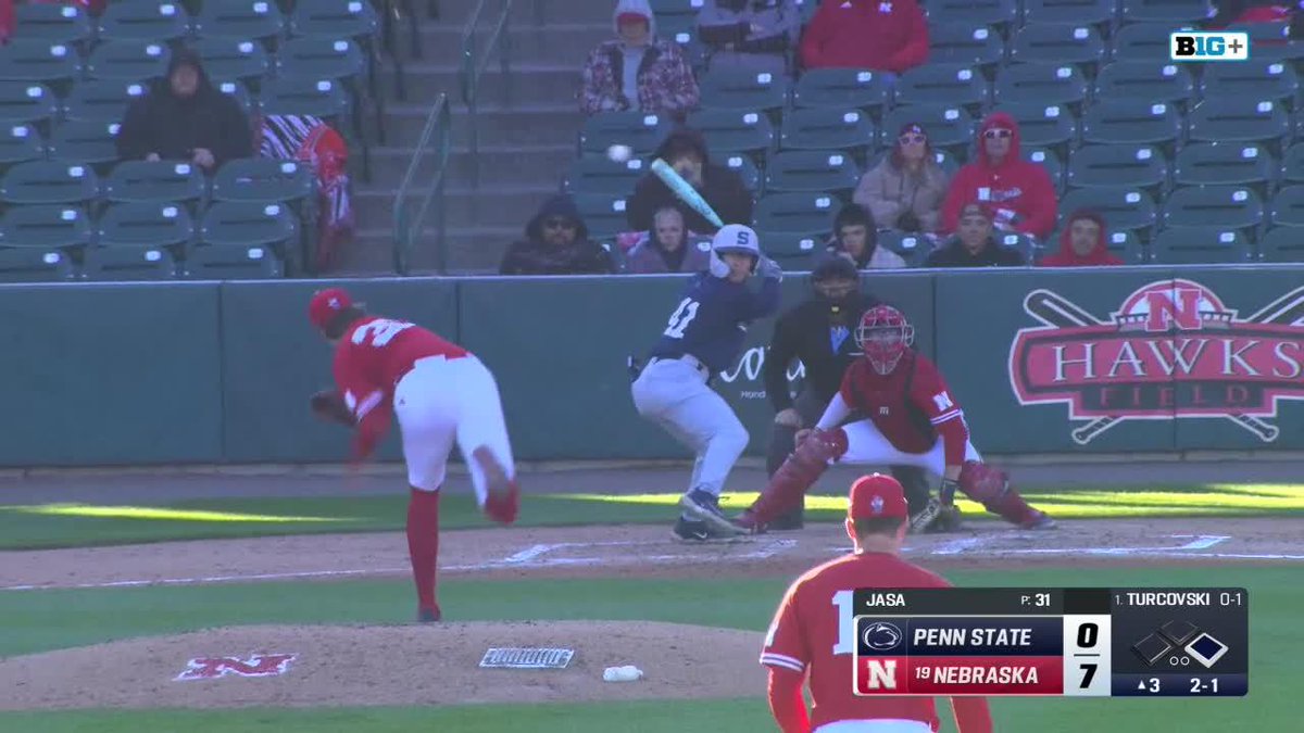 Carson Jasa, draft sleeper ✅ The 6-foot-7 righty broke out this year for Nebraska Baseball. He could star in the Big Ten Tournament and beyond over the next few weeks: 🎥 Big Ten Baseball