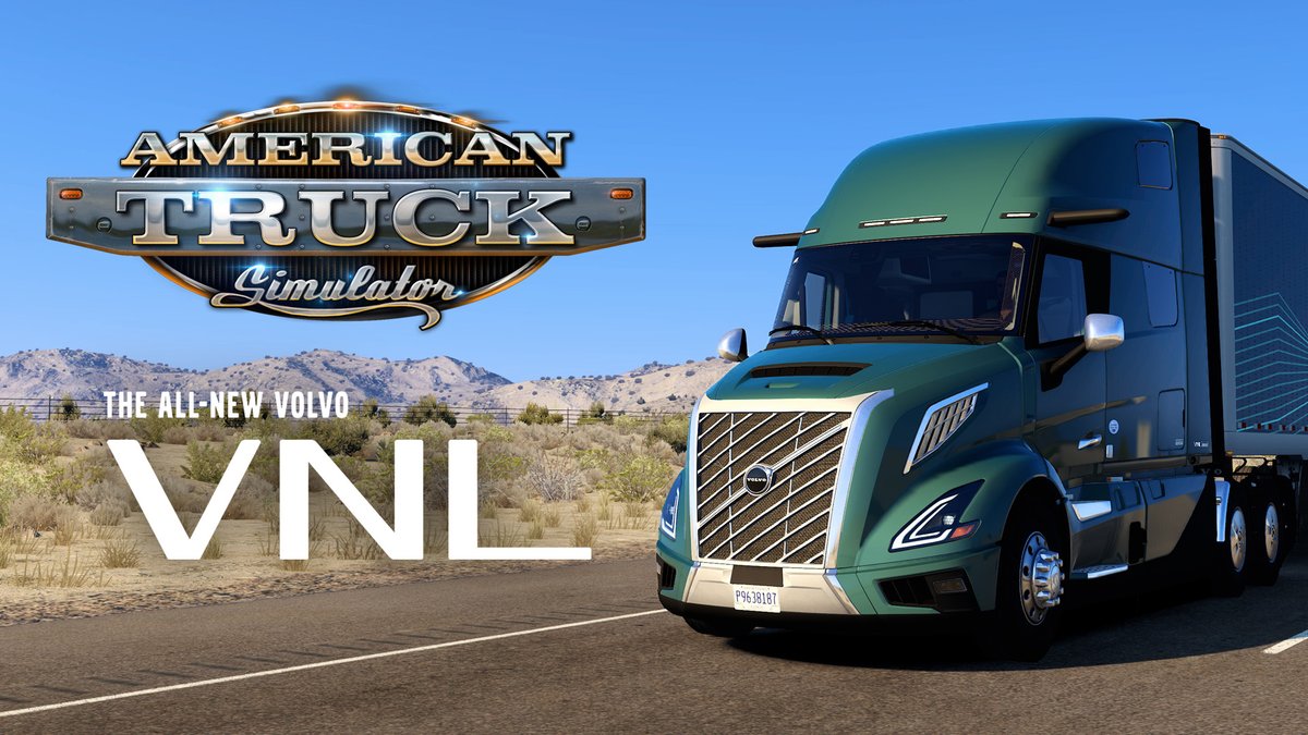 The all-new Volvo VNL has arrived in ATS! 🚛✨ Developed in close collaboration with Volvo Trucks North America, this next-gen truck is ready to hit the open road. 🤝🇺🇸 And that’s not all! We’re also introducing the Volvo VNR Electric to ATS! ⚡️ See more 👉