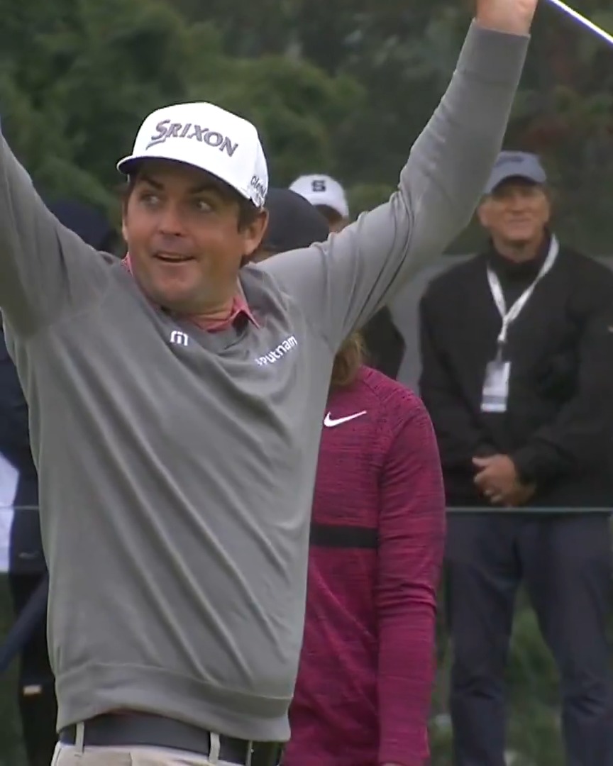 Patience is a virtue 👀 Keegan Bradley’s cliffhanger birdie at Aronimink in 2018 is proof of that. #TOURVault