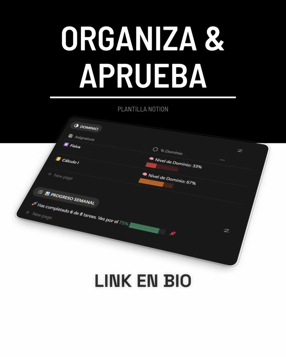 Aprobar ingeniería no va de ser el más listo, sino de tener el mejor sistema. Por eso he creado ESTO: