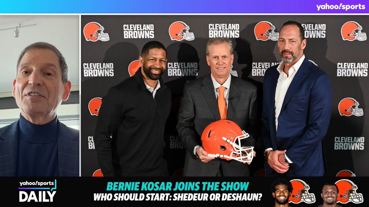 "I wouldn't be surprised to see Shedeur get this opportunity early if he doesn't come out as the Game 1 starter." 👀 Bernie Kosar believes there's a real chance Shedeur could start for the Browns. (via Yahoo Sports Daily)