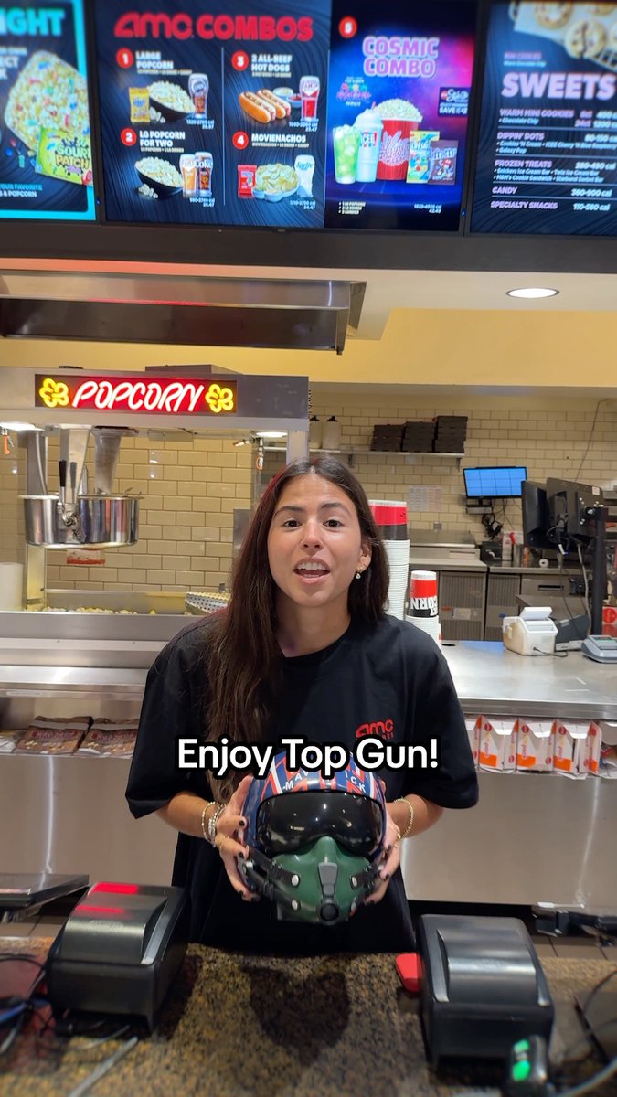 May 13th. One week only. TOP GUN and TOP GUN MAVERICK. Get tickets and see them at AMC Theatres!
