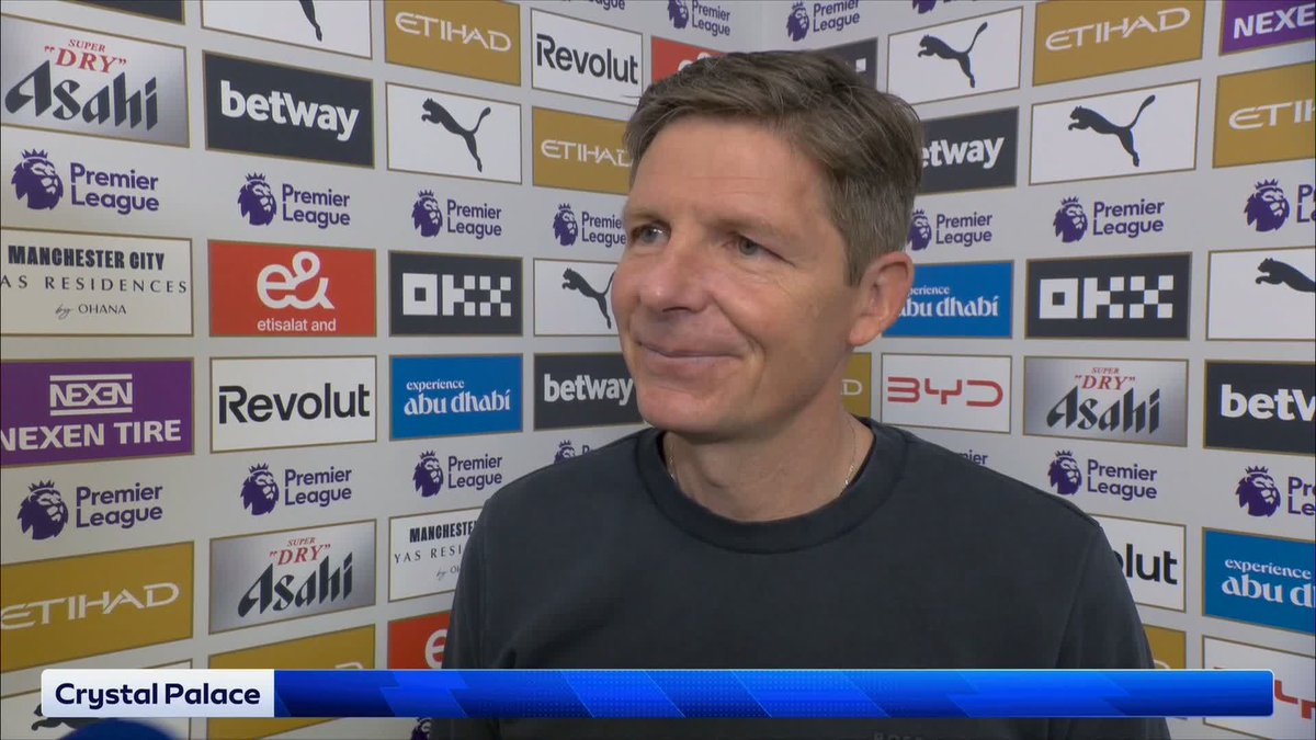 🗣️ "I think every decision today affects the final" Hear from Oliver Glasner ahead of Man City vs Crystal Palace 🔊