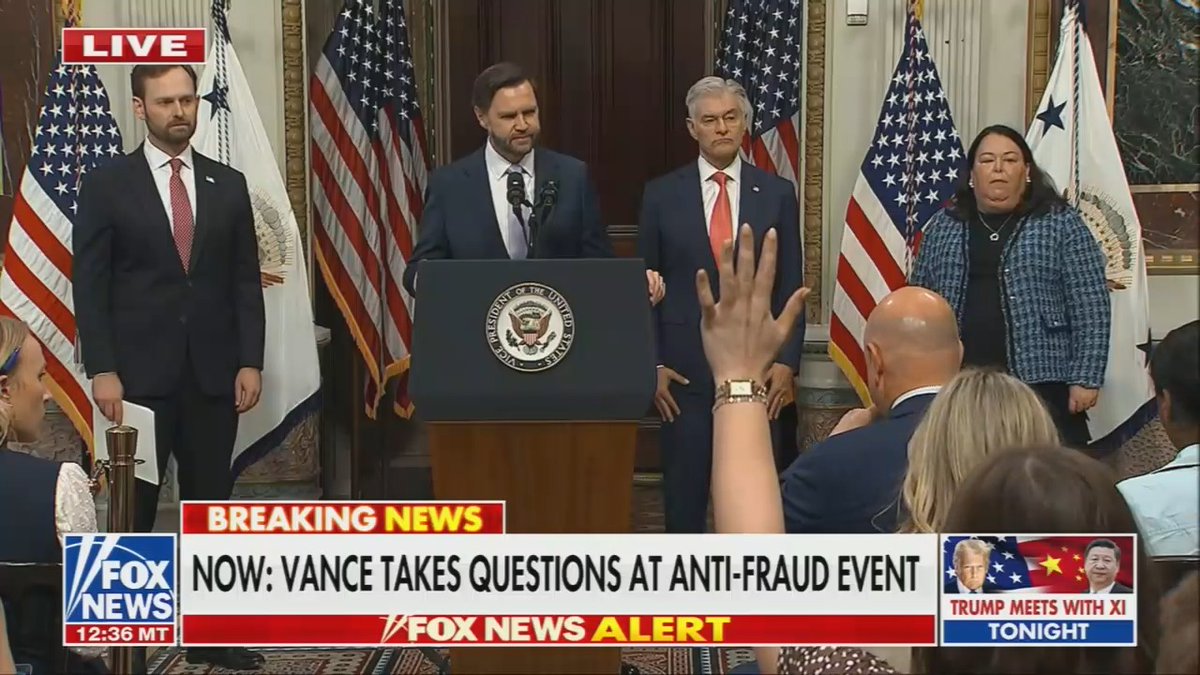 Q: Do you agree with Trump's position that Americans' financial situations should not be a consideration in the Iran war? Vance: Well, I don't think the president said that