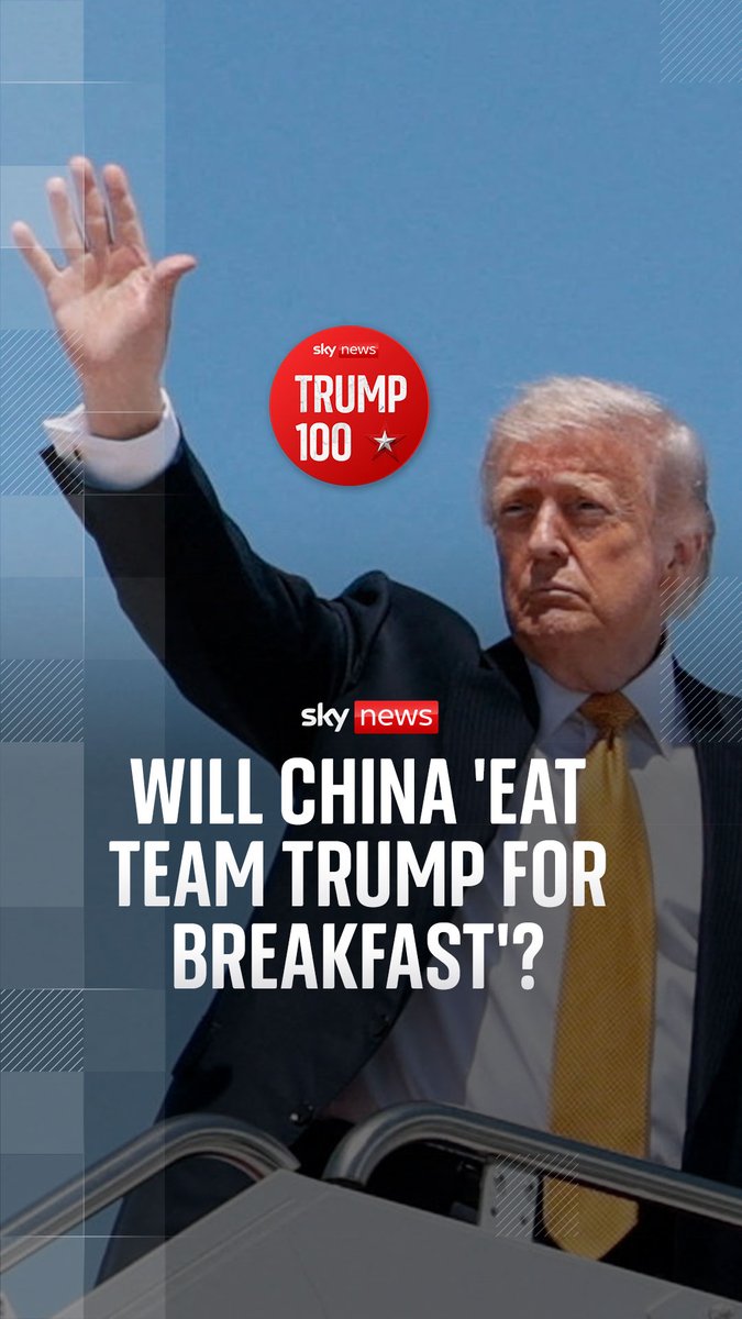 Will China outmanoeuvre Donald Trump in looming talks? Sky's Helen-Ann Smith tells Mark Stone and James Matthews that Beijing is better prepared - and won't "let him win". 🎧 Listen to #Trump100 in full ➡️