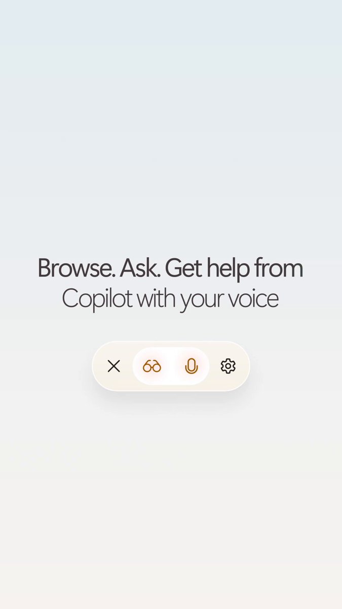 Browsing on the go just got better, with Copilot right in your browser. Copilot-inspired new tab, Journeys and Vision are now available on the Edge mobile app, so you can easily resume projects and ask questions about what’s on your screen. Download today:
