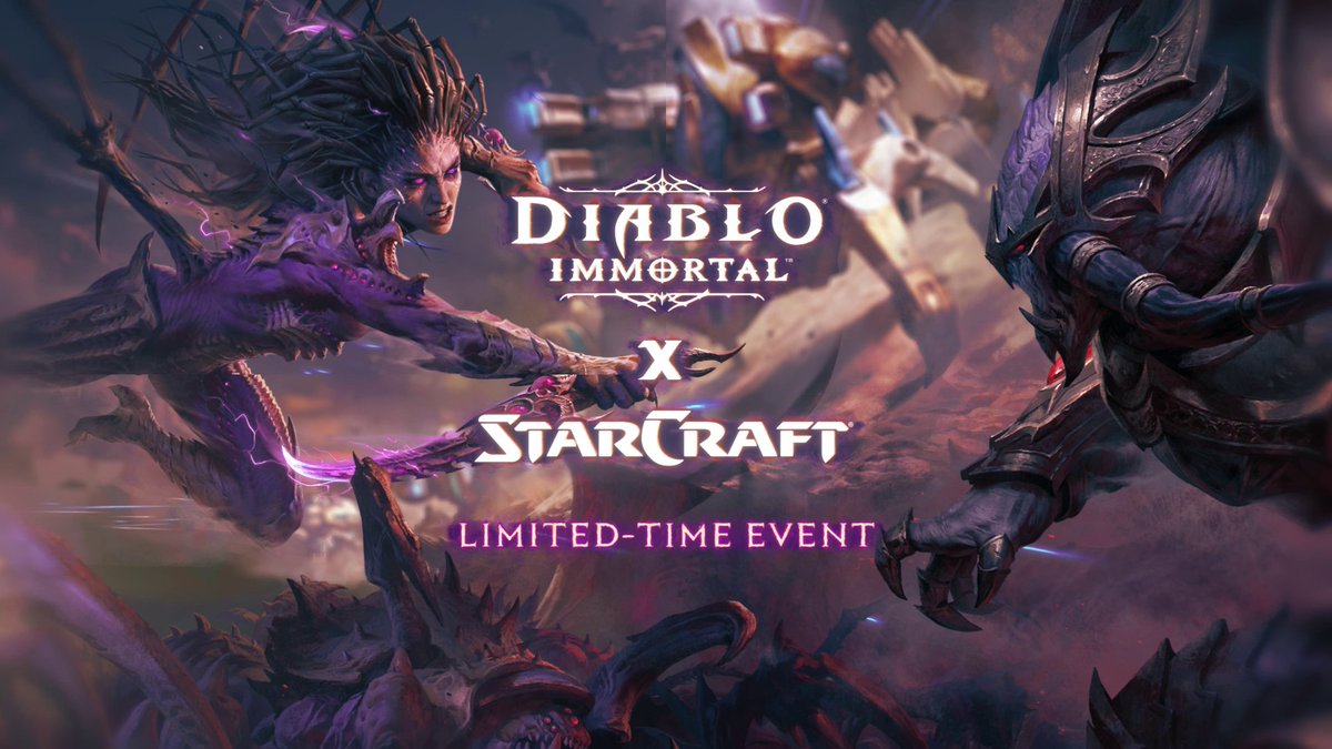 The Swarm descends upon Sanctuary in a crossover unlike any before. The Battle for Beyond ignites, now until June 10, reshaping the battlefield with Zerg infestation, Protoss incursions, and Terran warfare. Play Now!