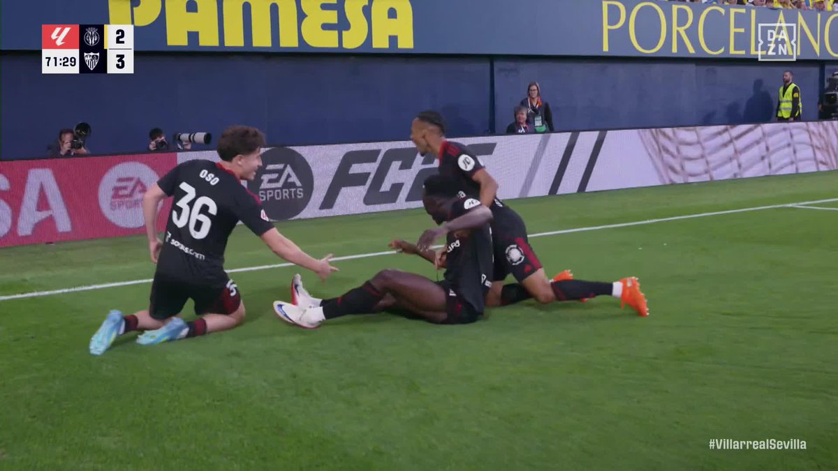 🔴⚪ 𝑫𝑰𝑪𝑬𝑵 𝑸𝑼𝑬 𝑵𝑼𝑵𝑪𝑨 𝑺𝑬 𝑹𝑰𝑵𝑫𝑬 🔴⚪ El GOLAZO de Akor Adams y la remontada del Sevilla Fútbol Club CON AROMA A PERMANENCIA 🔥 #LALIGAenDAZN ⚽